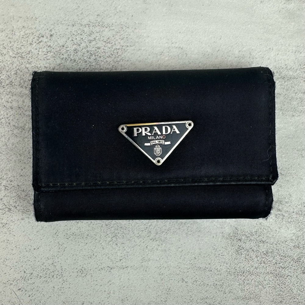 Prada Nylon 6 Key Case